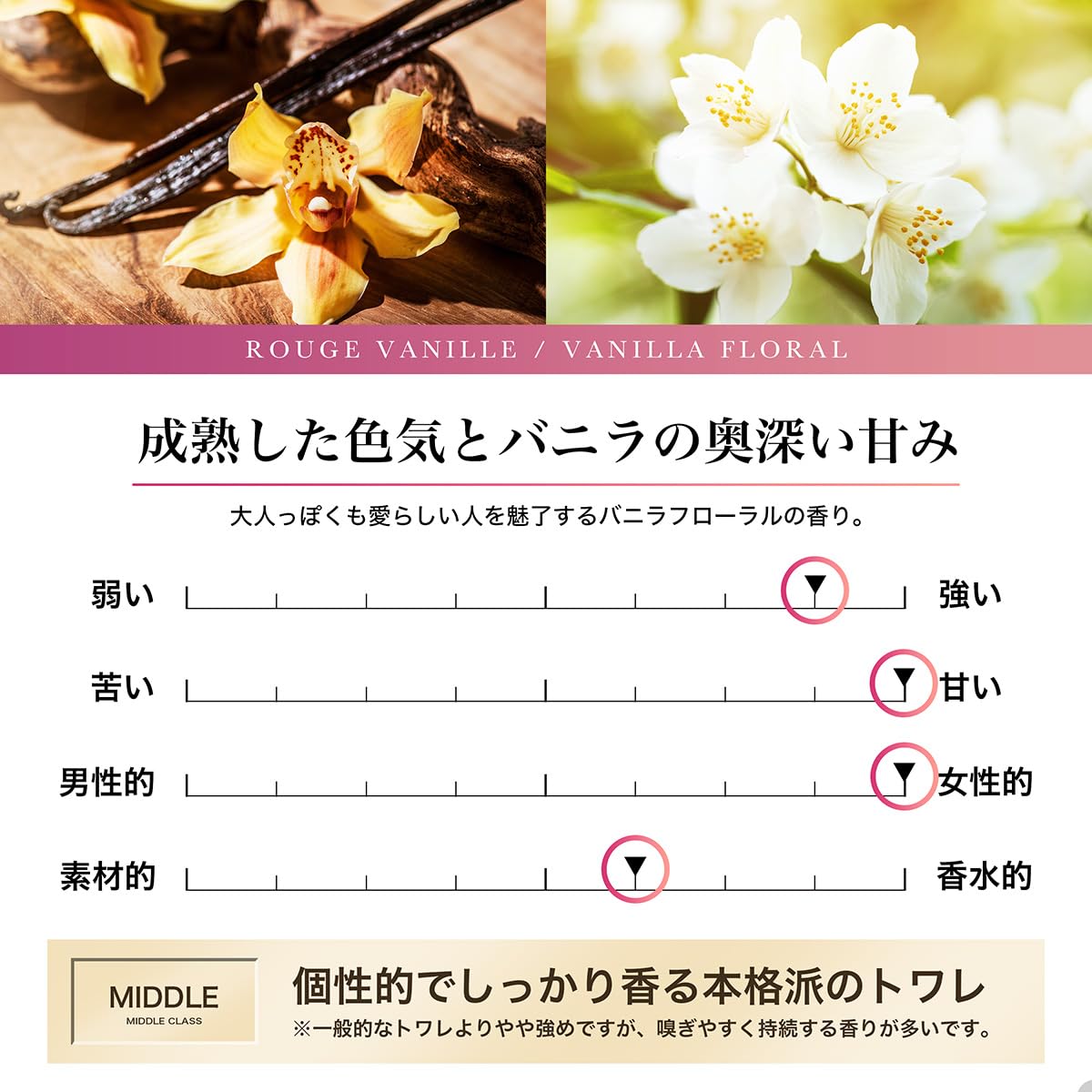 Amazon | NILE 香水 ルージュヴァニーユ バニラフローラル メンズ