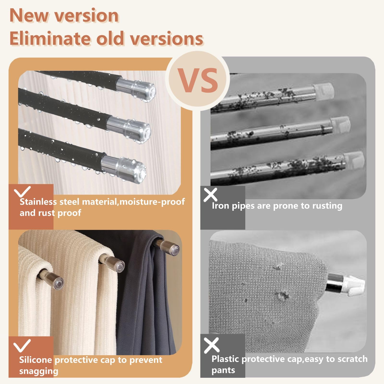 Perchas para pantalones, organizador de armario de metal que ahorra espacio, perchas para ropa, pantalones, diseño antideslizante, organizadores de armario y almacenamiento para pantalones, jeans,