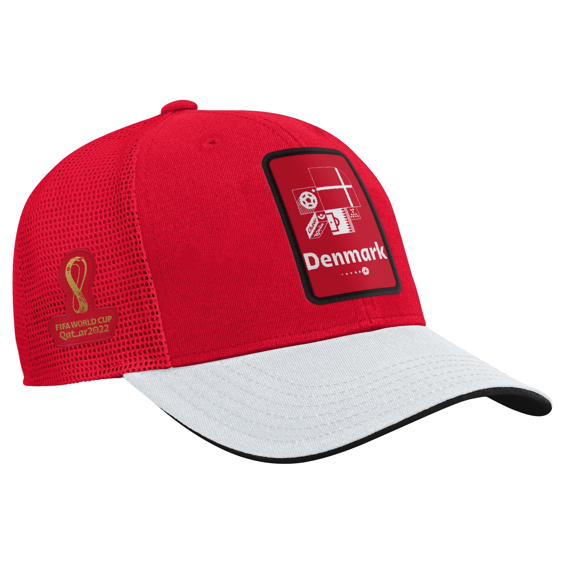 Outerstuff Men's FIFA World Cup Contrast Mosaic Procrown Mesh Hat Baseball cap