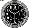 Galaxy Premium Series Classic Design Silent Mechanism Latin Digit 55cm Wall Clock Grey-Black
