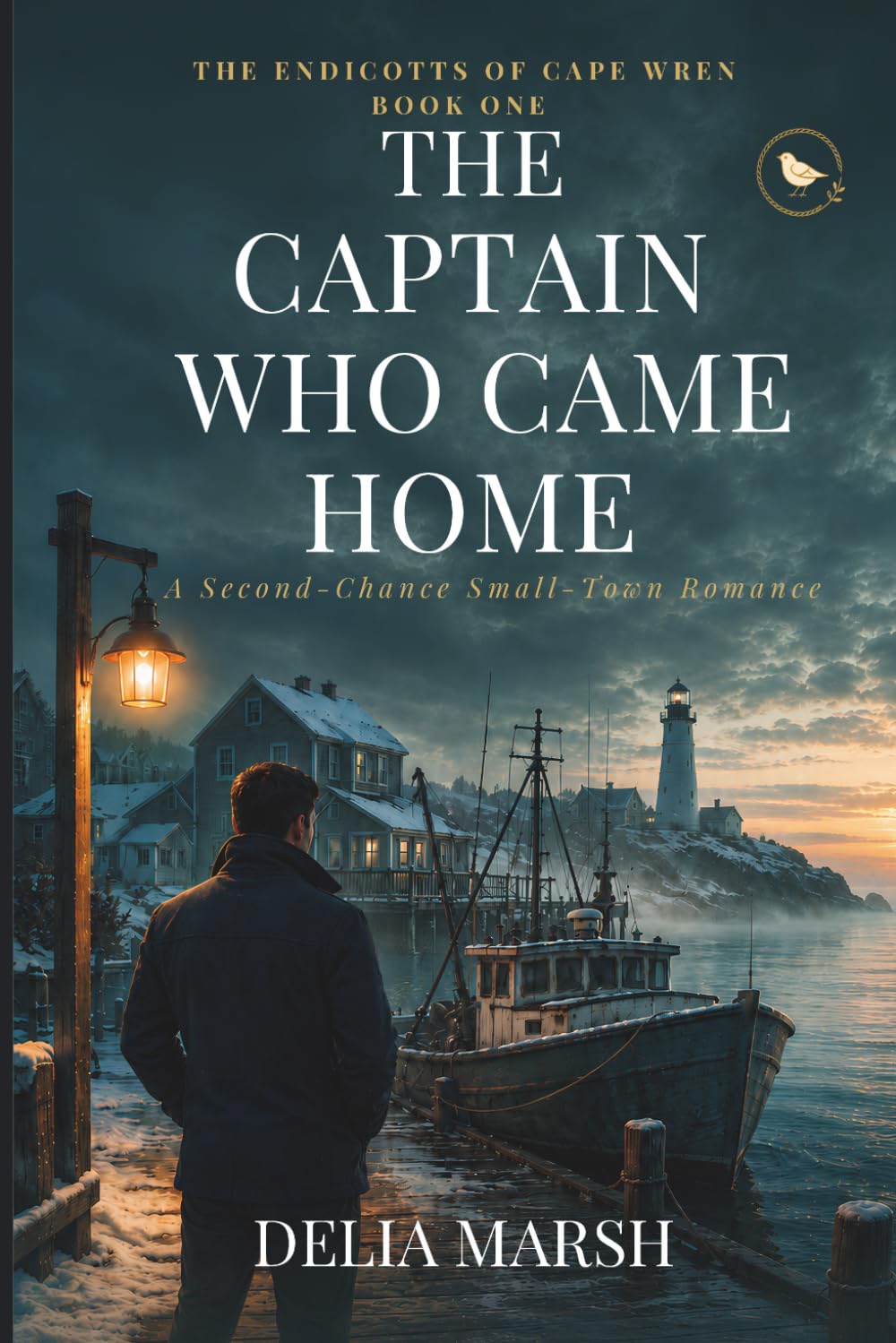 The Captain Who Came Home: A Second-Chance Small-Town Romance (The Endicotts of Cape Wren)