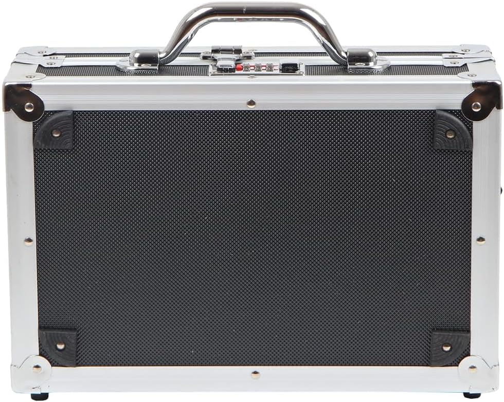 Aluminum Wired/wireless microphone case Microphone bag Sound Equipment bag (ADDMS2)