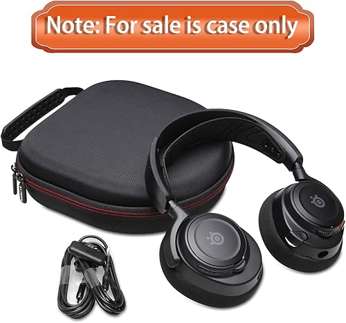Vista 8 de LTGEM Case Compatible with SteelSeries Arctis Nova 7X / 7 Wireless Multi-Platform Gaming Headset