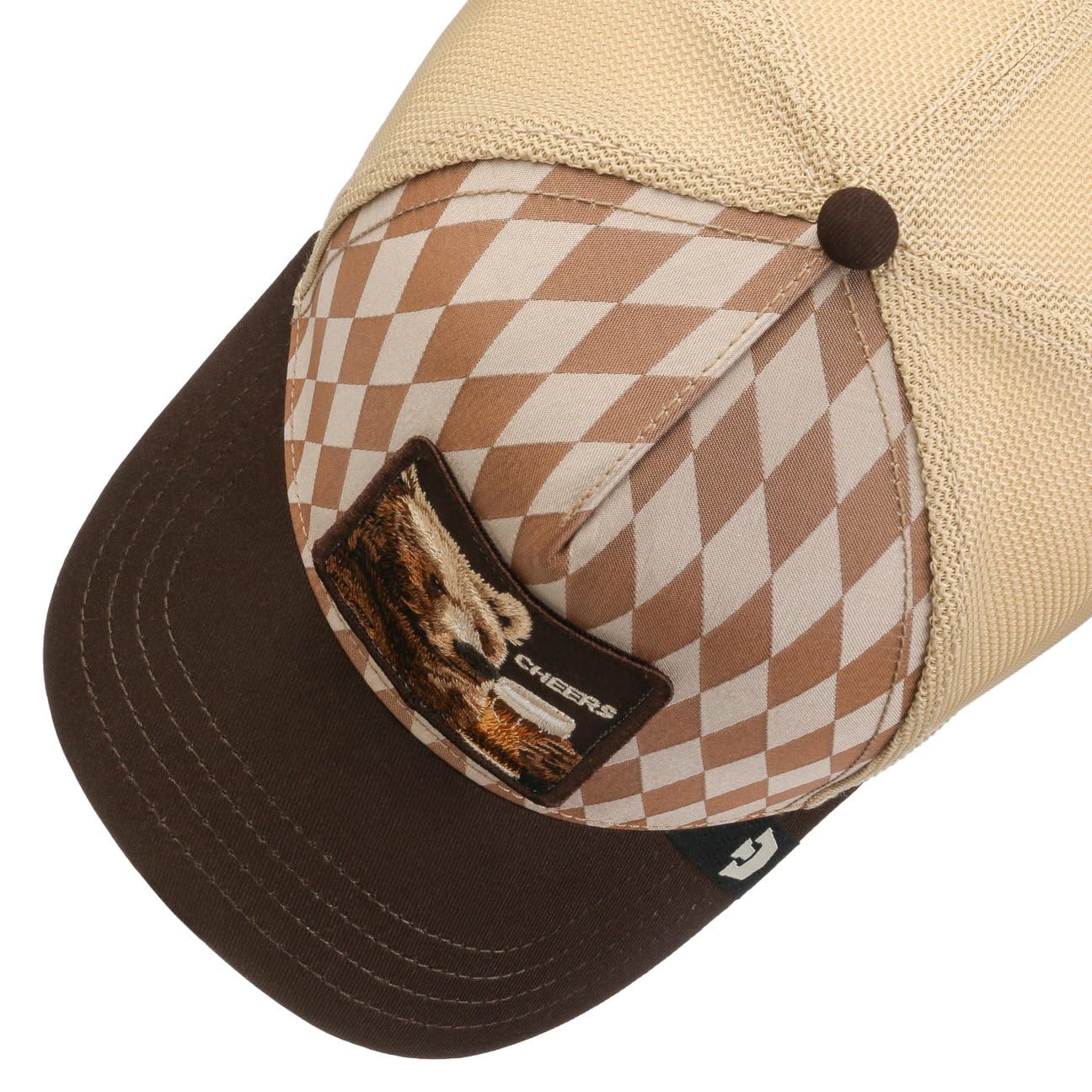 Goorin Bros. Cheers Trucker Cap Basecap Baseballcap Truckercap Meshcap Damen/Herren - Snapback, mit Schirm Frühling-Sommer Herbst-Winter Frühjahr Sommer Herbst Winter