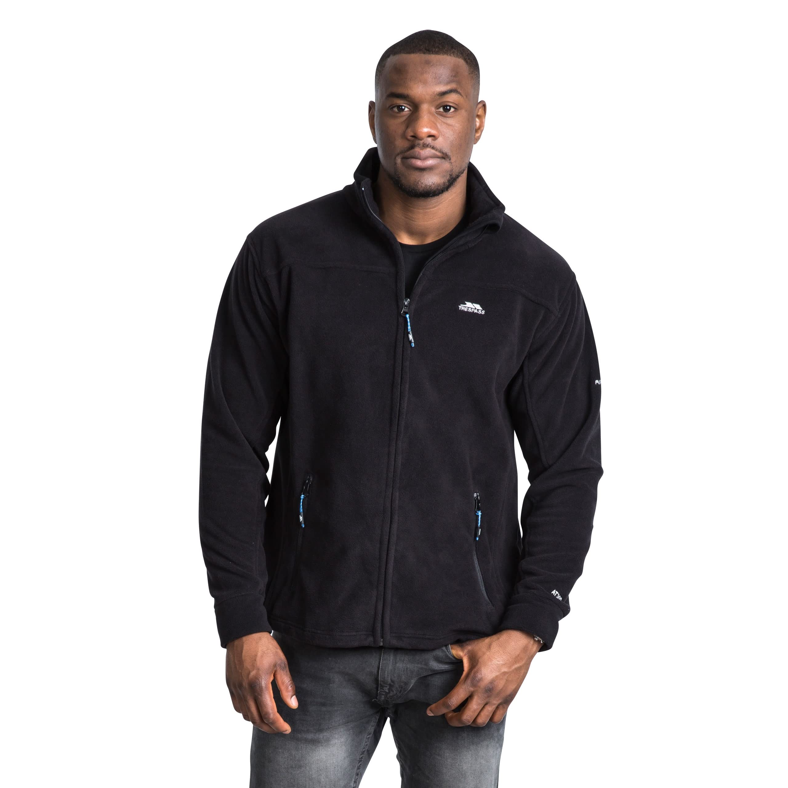 Trespass Bernal Homme veste en polaire manches longues entièrement zippé extérieur - -