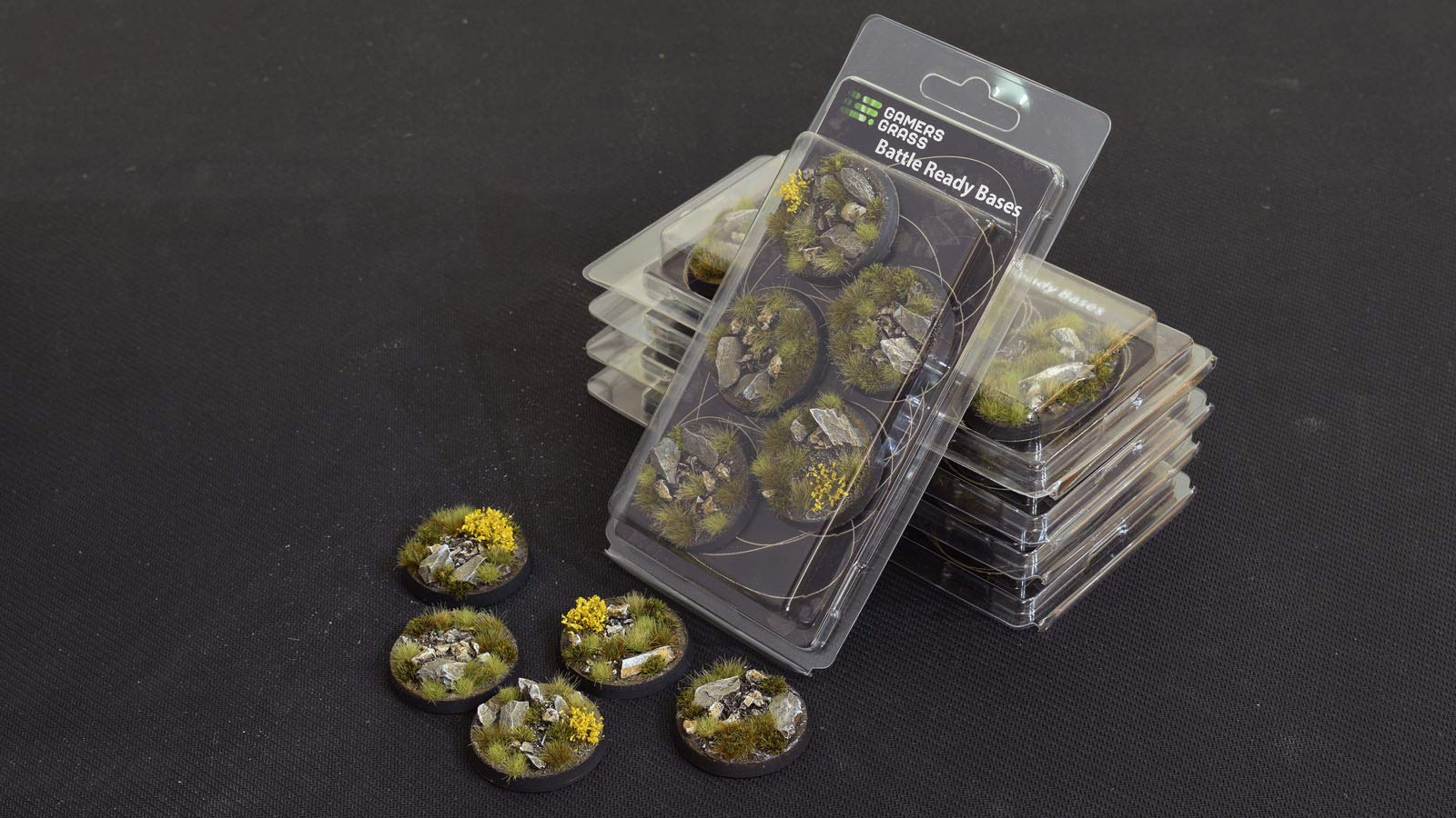 Battle Ready Bases Badlands Round 25mm (x10) | Meses sin interés