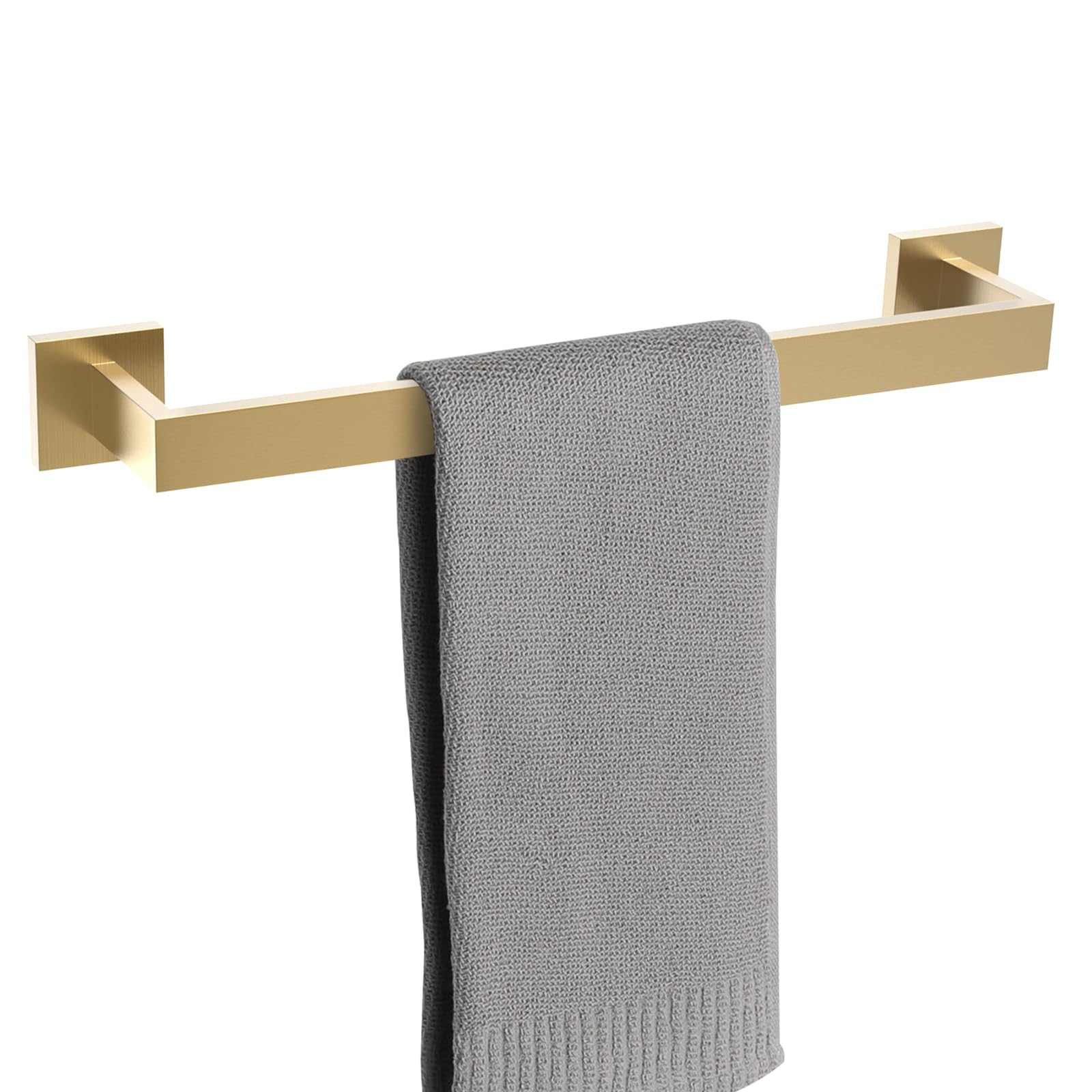 YACVCL Bathroom Towel Rail Brushed Gold 40cm/15.7in Single Towel Bar โ image 1