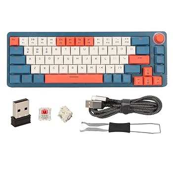 Amazon | メカニカル ゲーミング キーボード LK67 快適 タッチ