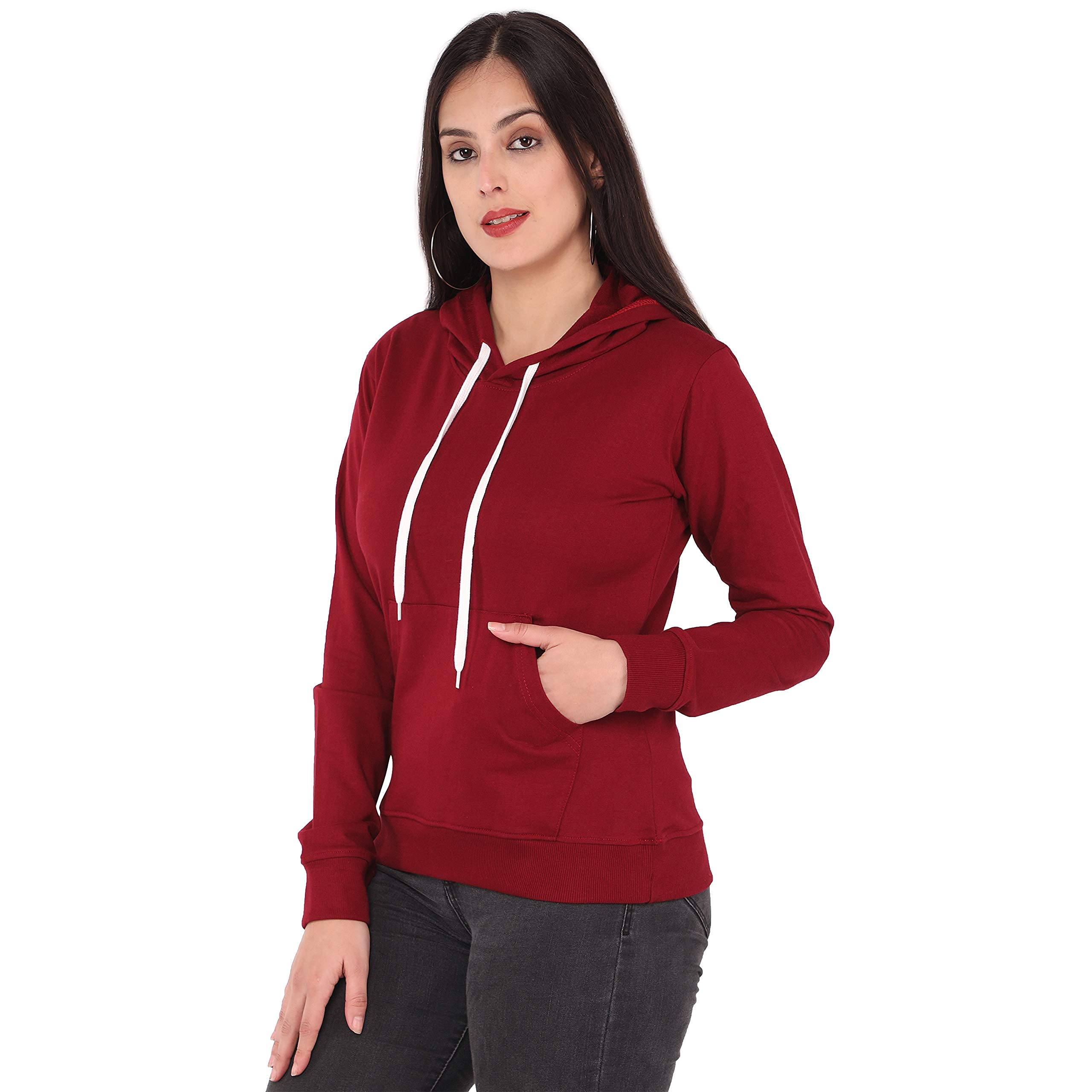 JUNEBERRY Bluza damska z kapturem