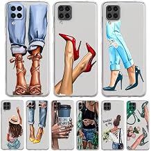 Fashion Lady Phone Case, Clear Silicone Phone Case for iPhone 16, 15, 14, 13, 12, 11 Coffee Girl Design, Luxury Style