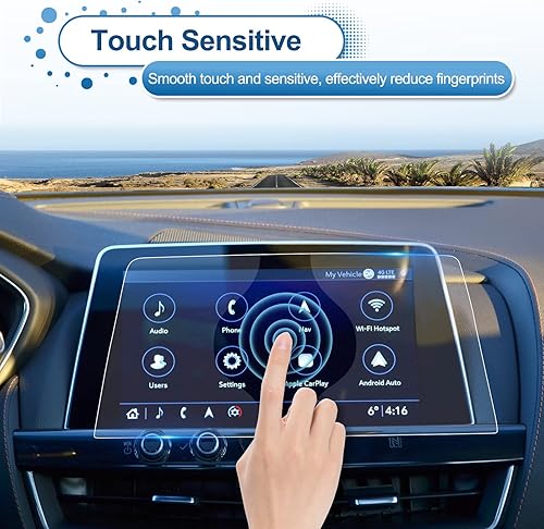 Miniatura 4 de Protector de pantalla para Cadillac CT5 2020-2023 2024 para Cadillac CT5 (lujo/lujo premium/deporte/CT5-V/CT5-V Blackwing) pantalla táctil de 10