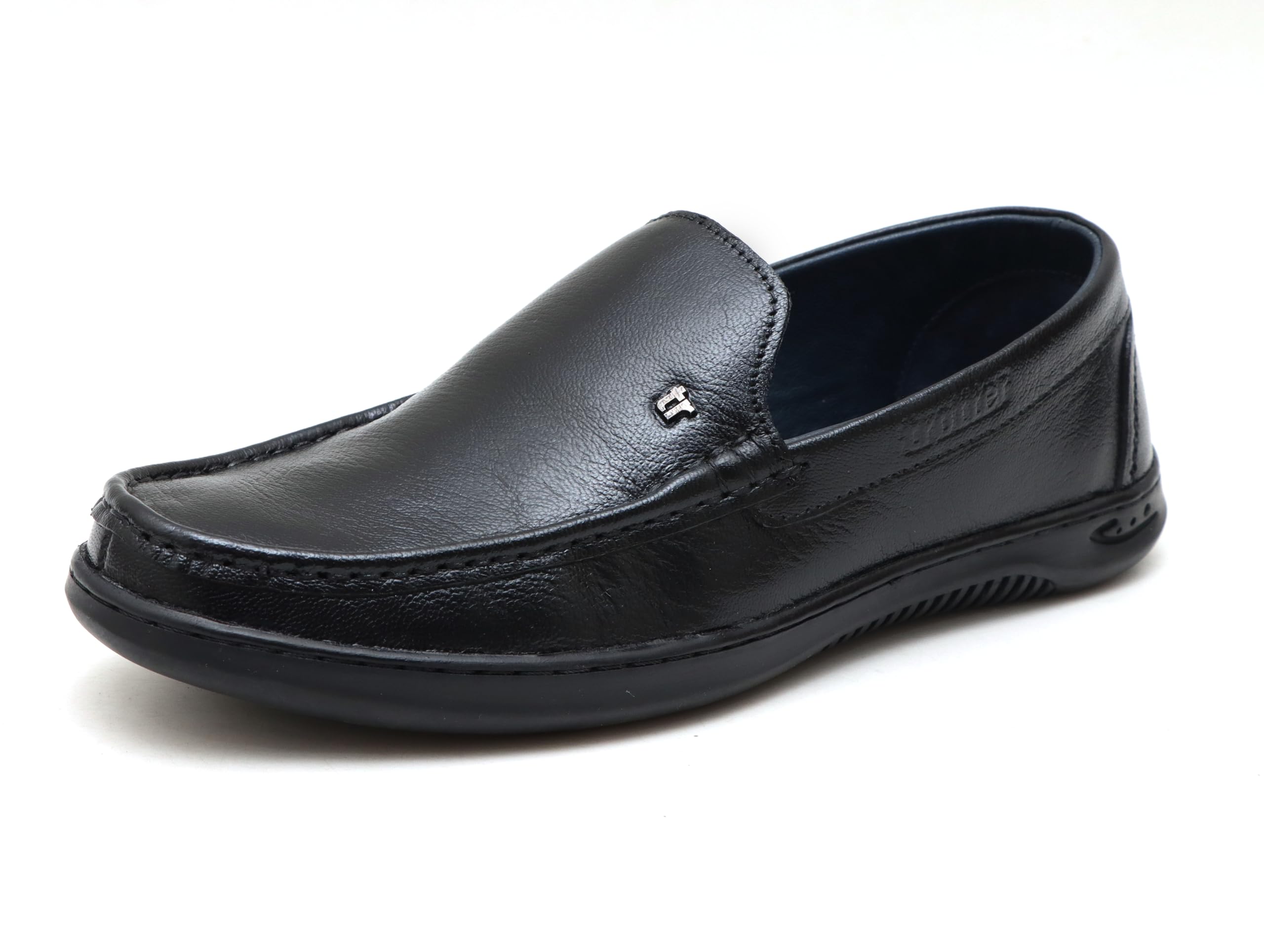 trotter shoes Men’s Loafer Shoes Genuine Leather Slip On Comfortable Casual Shoes-picture-25