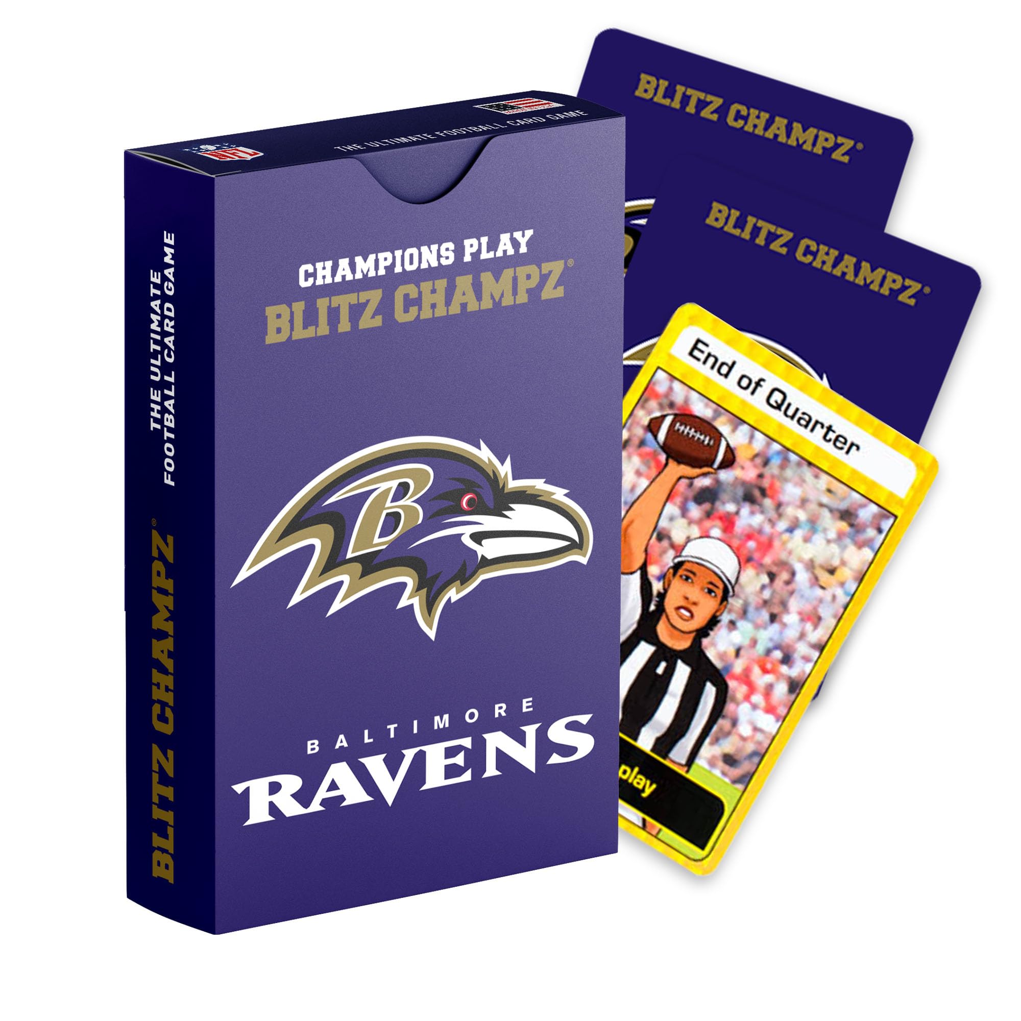 Amazon.com: Blitz Champz Baltimore Ravens – Officially Licensed