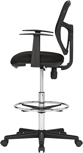 Miniatura 7 de Studio Designs Riviera - Silla de trabajo de dibujo con reposapiés, silla de altura ajustable, contorneada para escritorio o mesa de dibujo