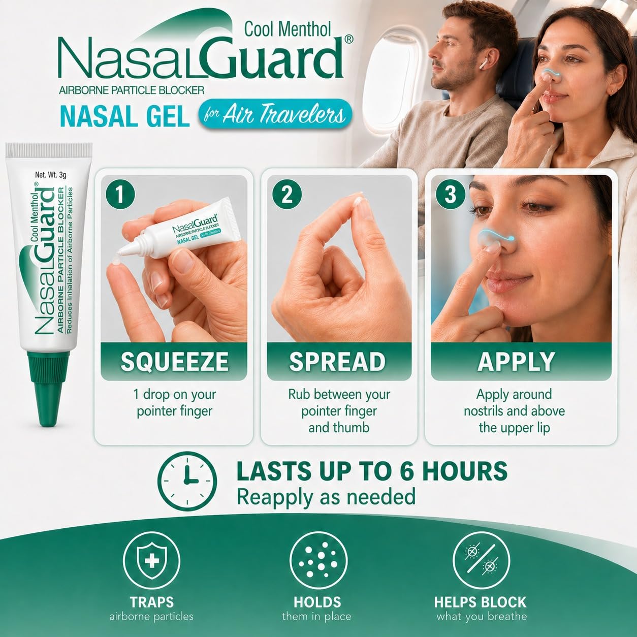 Star☆さま 専用 On Guard ・イージーエアー Amazon.com: NasalGuard for Air Travelers | Cabin Air Protection