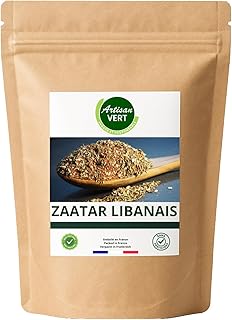 Epices Zaatar zatar Libanais, mélange d'épices pour cuisine libanaise (500g)