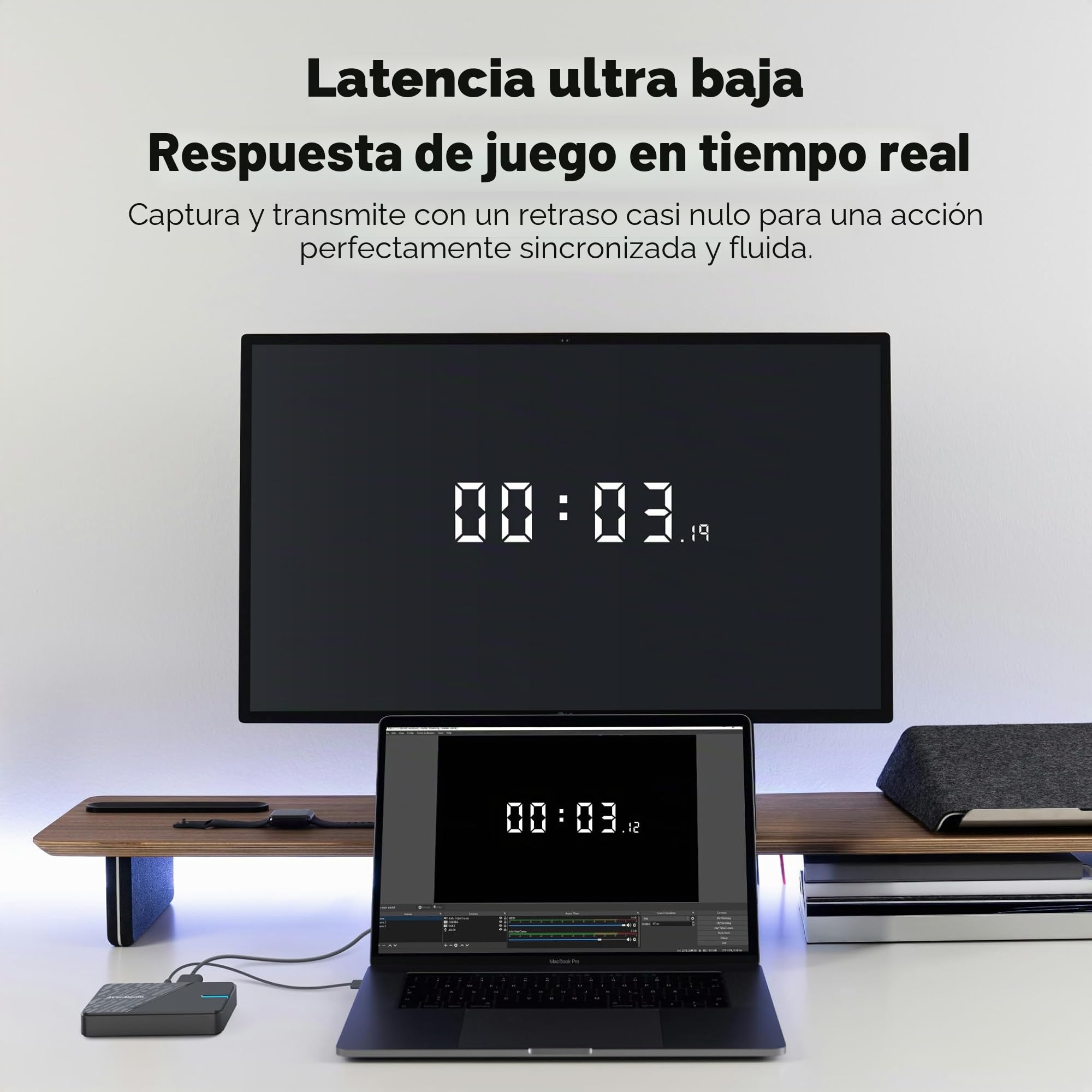 AVerMedia Tarjeta de Captura para Streaming, Paso Directo 4K60 HDR, Grabación de Vídeo 1080p60, Streaming de Juegos de Latencia Ultra Baja para Switch 2, Xbox, PS5, PC en Twitch, OBS, Win11, Mac