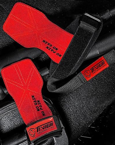 Miniatura 4 de Correas de muñeca de levantamiento de pesas de alta calidad para un máximo apoyo de agarre guantes de peso muerto y almohadillas de agarre