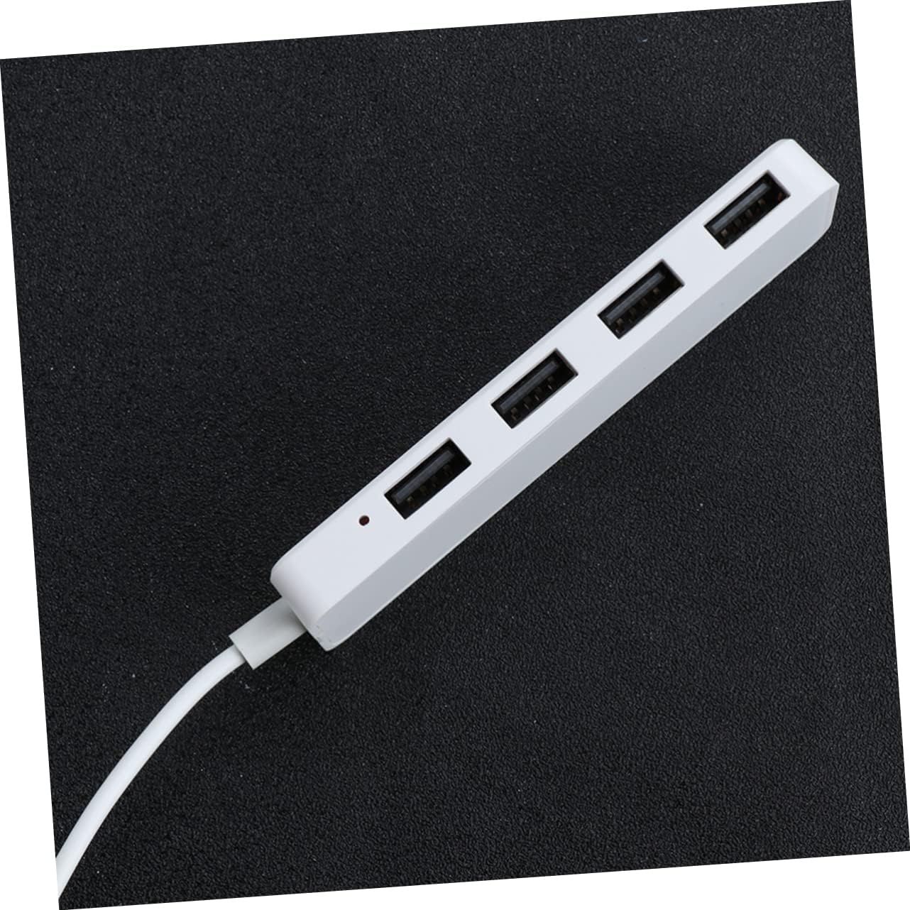 Angoily Ports USB Hub Extender Adapter High and Play Converter for Laptop and Desktop Charging Compatible with OTG Devices White