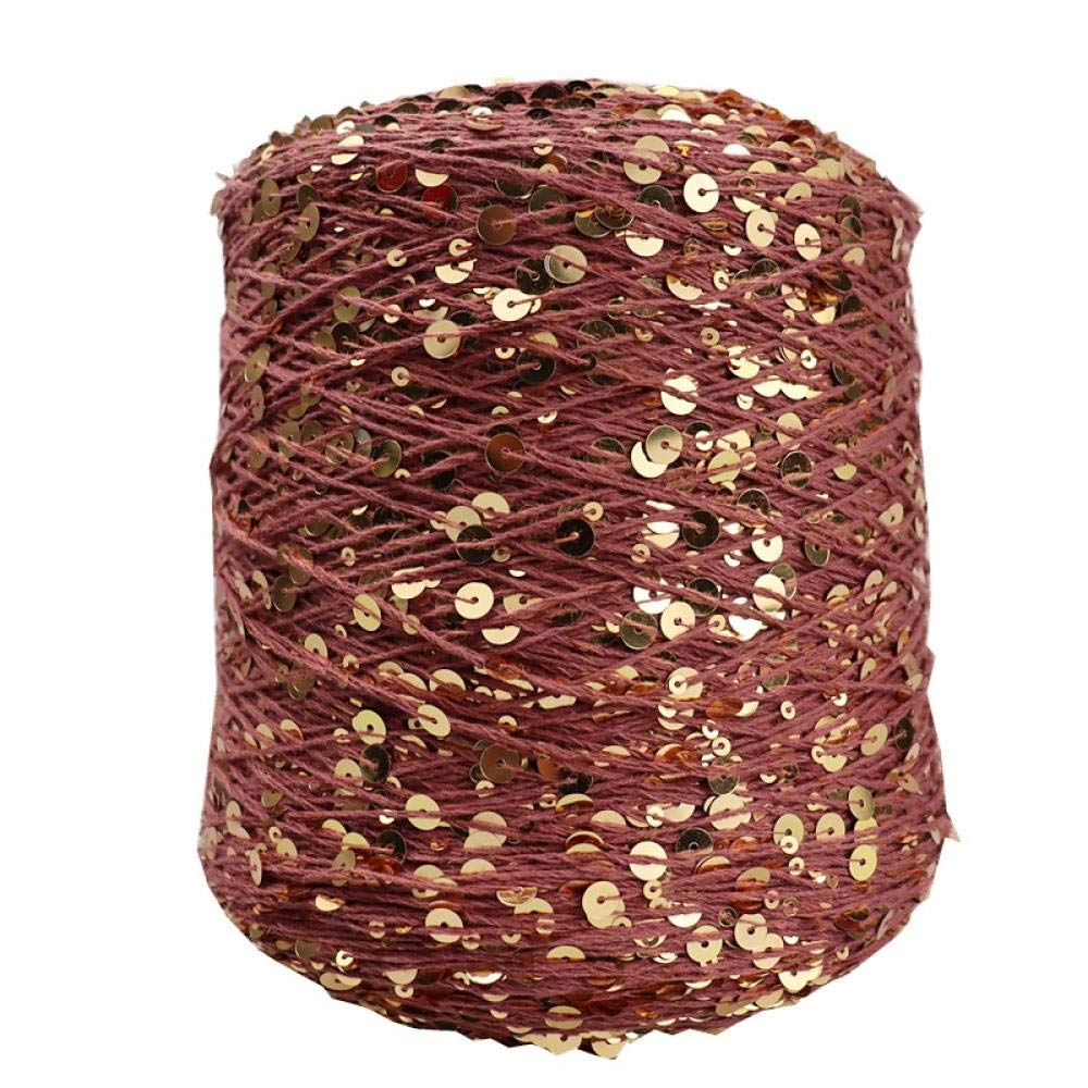 Knitting Wool Knitting Wool 50G/Ball/140M Cotton Yarn 6/3Mm Special Sequin Yarn Clothing Accessories Doll Knitting Yarn-Twenty Four_1Pcs