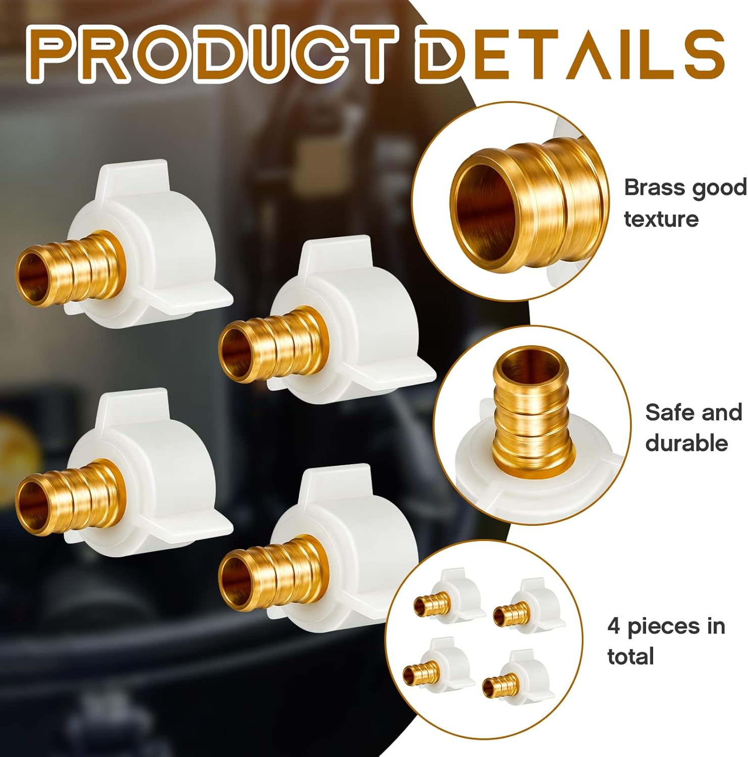 Buy PEX Fittings 1/2 inch X 1/2 PEX Female NPT Threaded Swivel Adapter