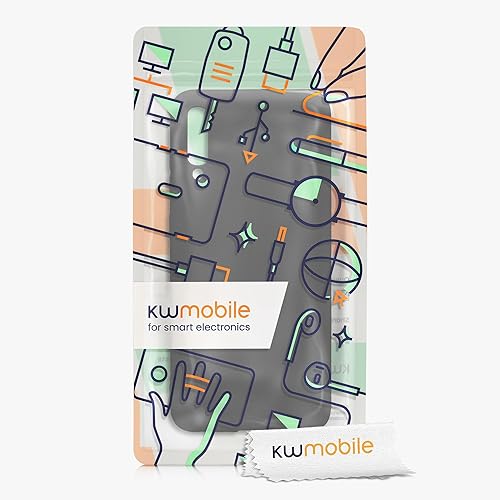 Miniatura 7 de kwmobile Funda de TPU compatible con Samsung Galaxy A70, funda suave, delgada, suave, flexible, funda protectora para teléfono, color verde azulado