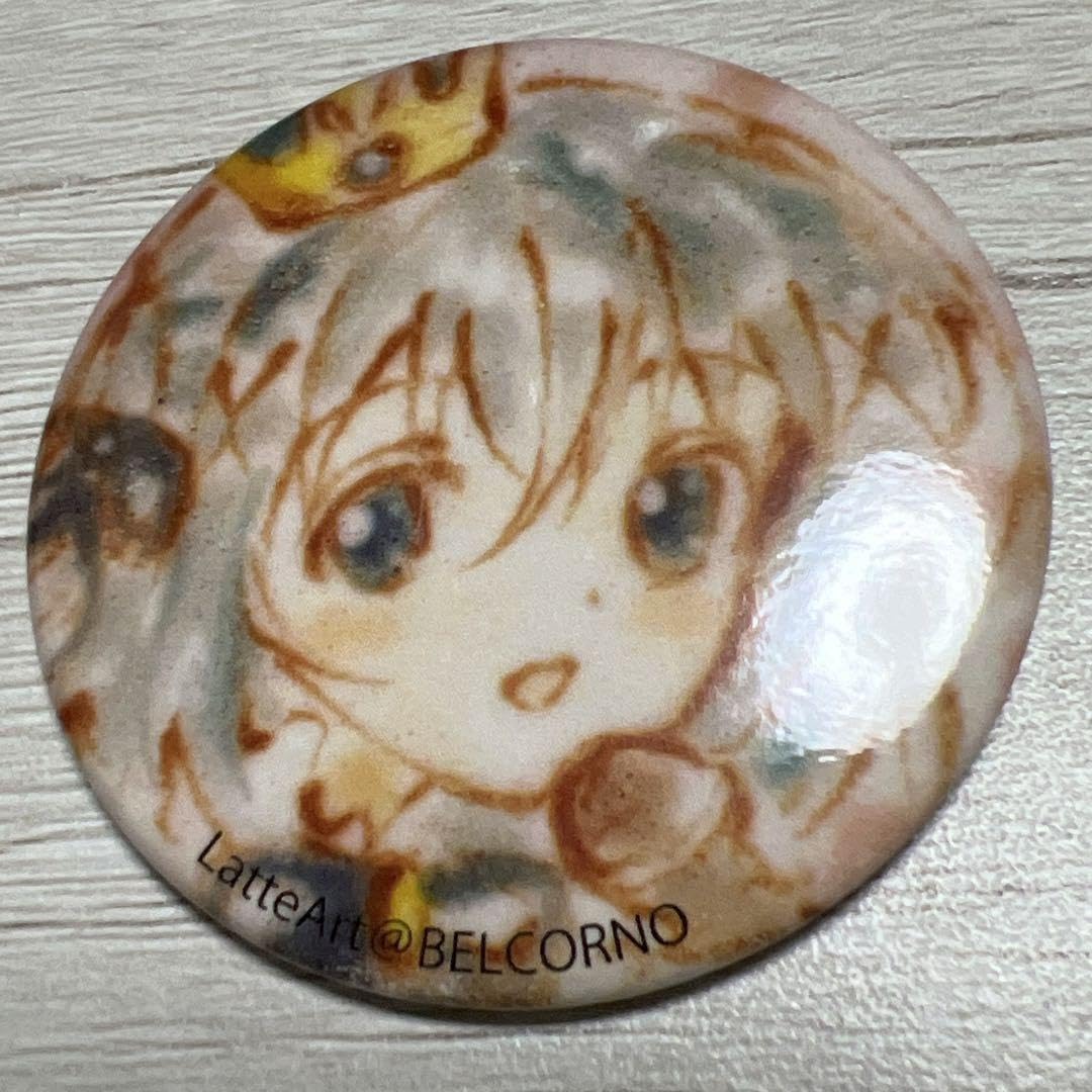 ご注文はうさぎですか？ ごちうさ ラテアート ラテ缶 缶バッチ 心愛