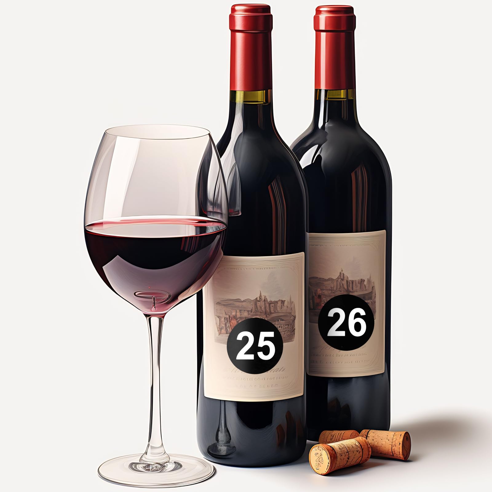 1 a 50 adesivi numerici 12 fogli numero adesivi adesivi in vinile numeri olografici adesivi in vinile numero sequenziale adesivi per inventario adesivi armadietti interni ed esterni - 5