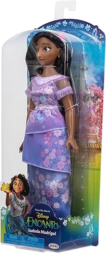 Miniatura 5 de Disney Encanto Isabela - Muñeca de moda con vestido zapatos y alfiler para el cabello