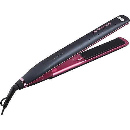 Amazon コイズミ ヘアアイロン ストレート マイナスイオン サロンセンス 300 海外対応 ブラック Khs 8710 K コイズミ Koizumi ホーム キッチン