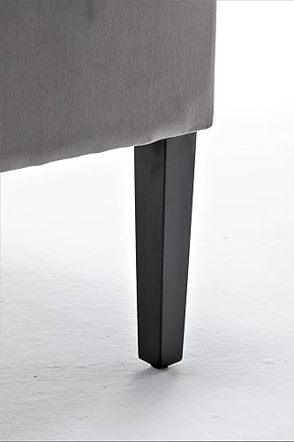 Miniatura 7 de Sillas decorativas de terciopelo para sala de estar, dormitorio, comedor y entrada, asientos decorativos con diseño elegante, brazos empotrados y