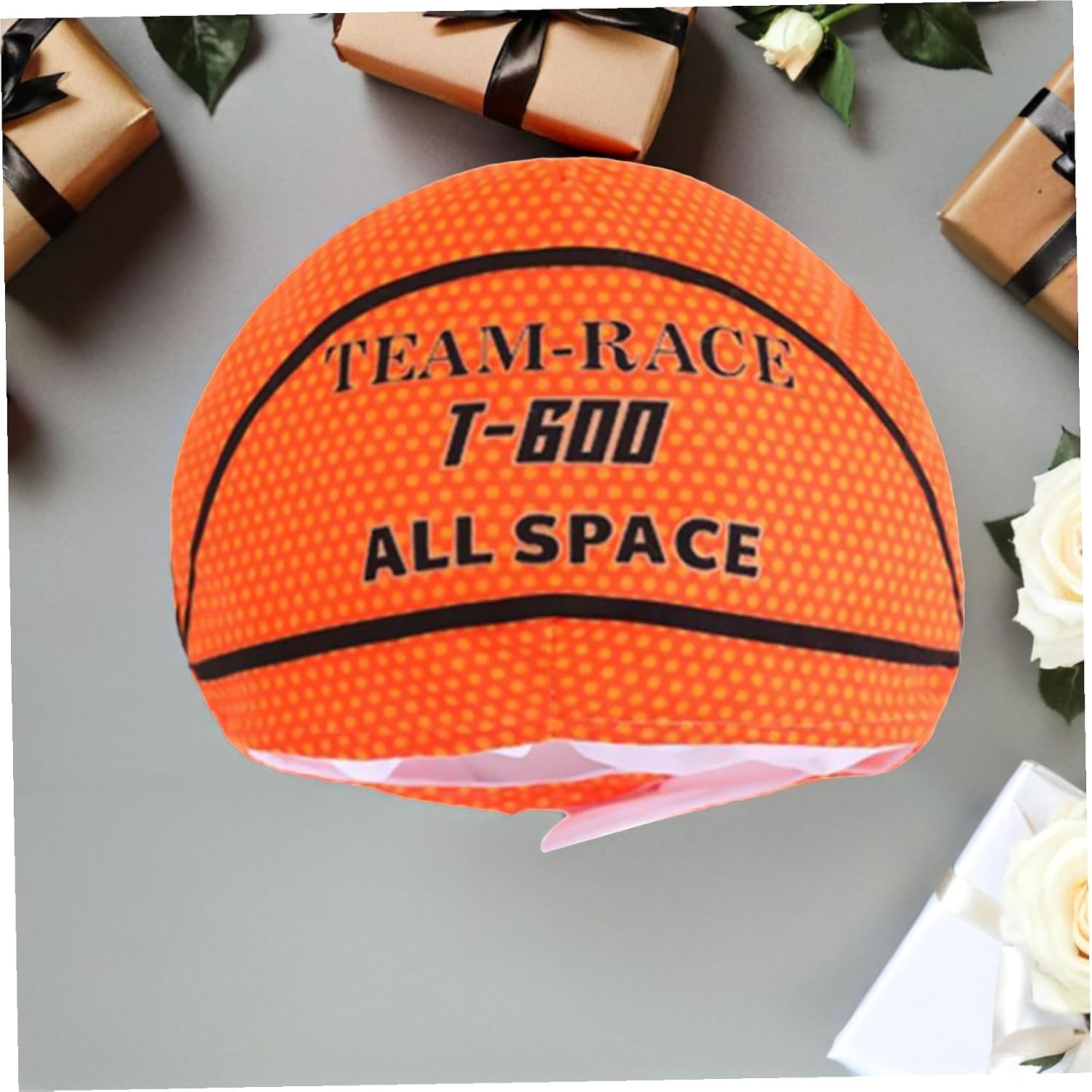 Basketball Shaped Cosplay Hat Novelty Headwear for Halloween Festival image 5