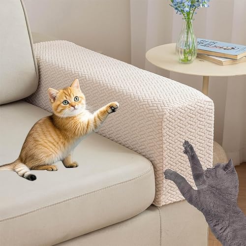 Miniatura 36 de Fundas de cojín de sofá y funda de sofá para sofás seccionales, fundas de sofá reversibles antideslizantes, lavables, a prueba de mascotas, Café