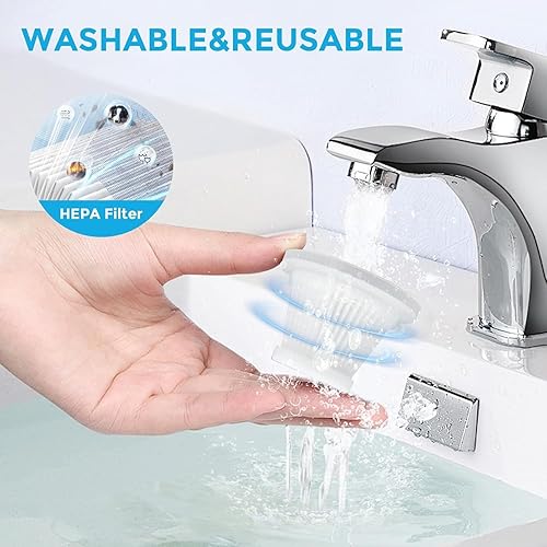 Miniatura 3 de Apical Life EV1395 - Aspiradora de mano inalámbrica - 75 W 12000 Pa fuerte succión, 14-24 minutos de funcionamiento, contenedor de polvo de 0.14 L,