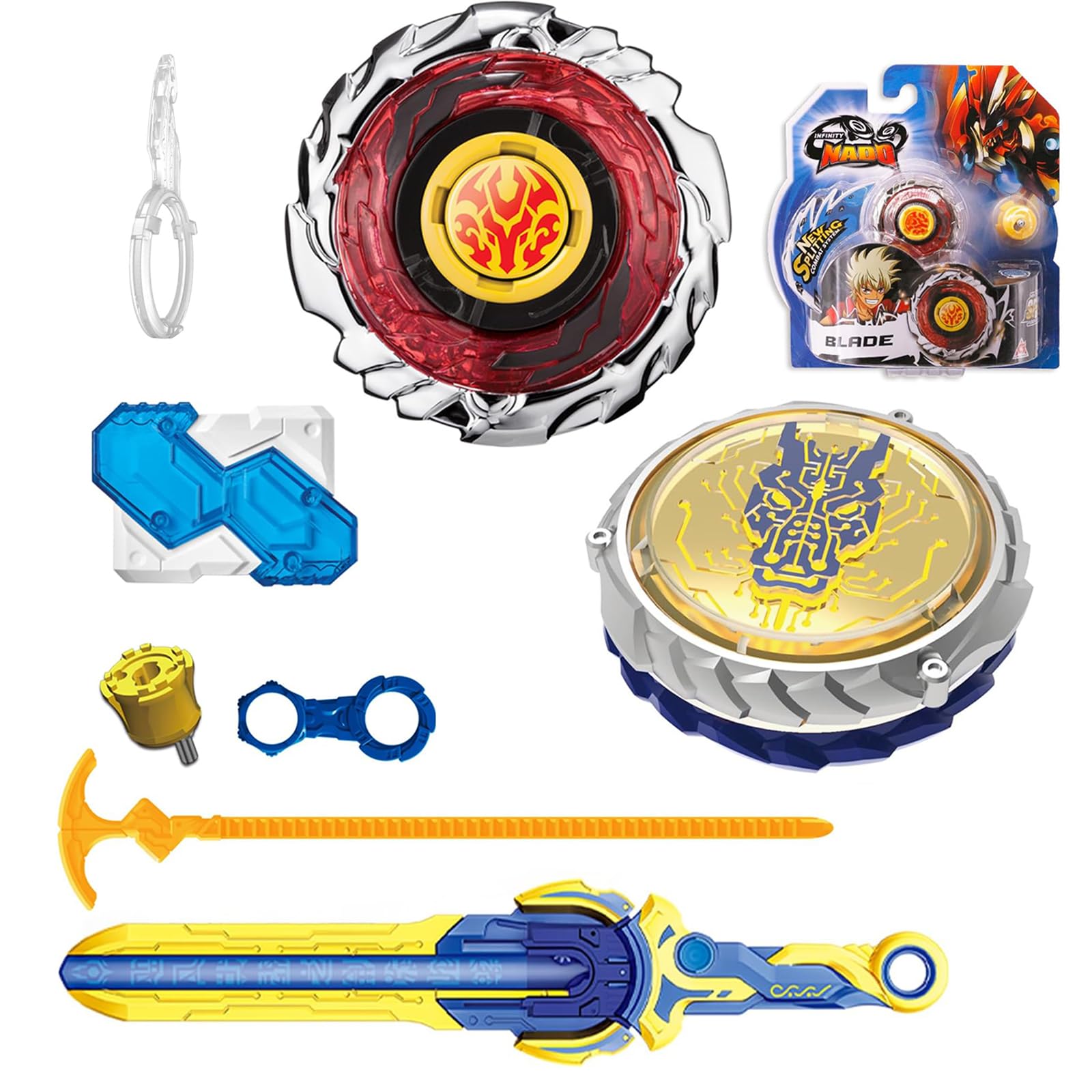 Amazon.com: INFINITY NADO Battling Toys 2PCS, Battle Set with