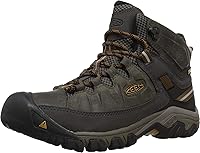 KEEN Men's Targhee 3 Mid Waterproof Hiking Boots - Durable Leather, All-Terrain Traction & Ankle Support