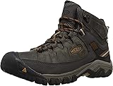 KEEN Men's Targhee III Mid WpHiking Boot 9 UK Black Olive Golden Brown