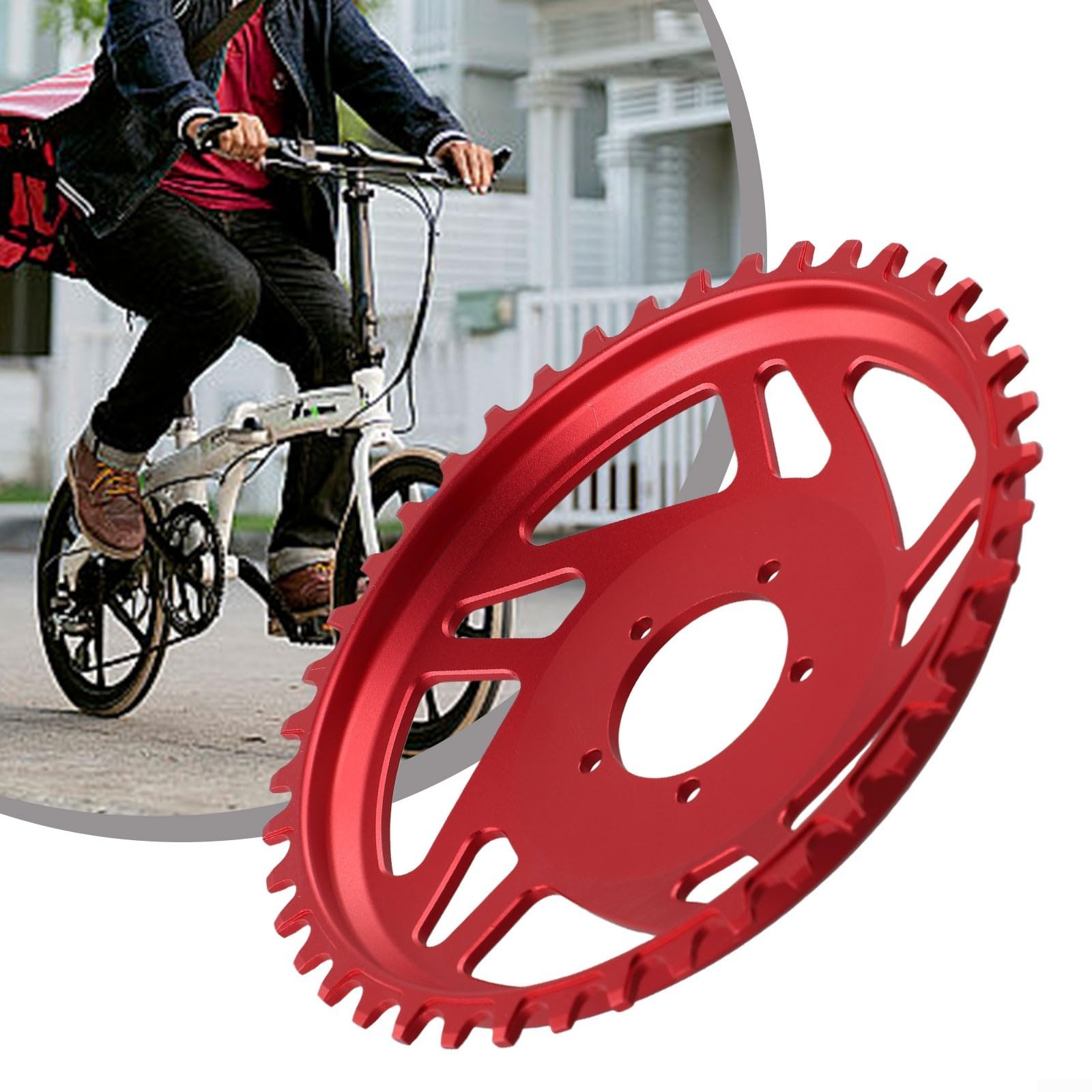 Plateau De PéDalier 130 BCD Alliage Alliage Bague de la chaîne de vélo de la chaîne
