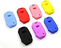 Vista 6 de fob - Funda protectora de silicona para llaves con tapa remota, compatible con vehículos Kia