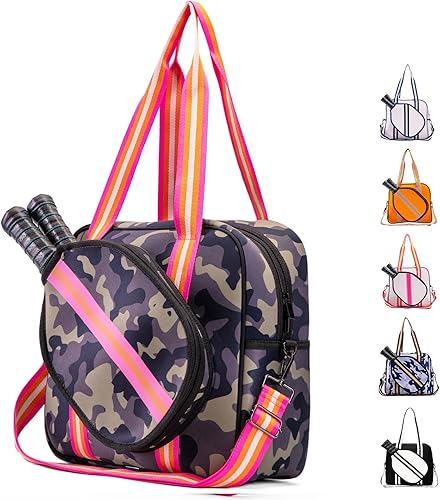 Miniatura 1 de M MANUEKLEAR Bolso bandolera de pickleball para mujeres y hombres, bolsas de pickleball para mujeres y hombres, bolsas de pickleball para damas