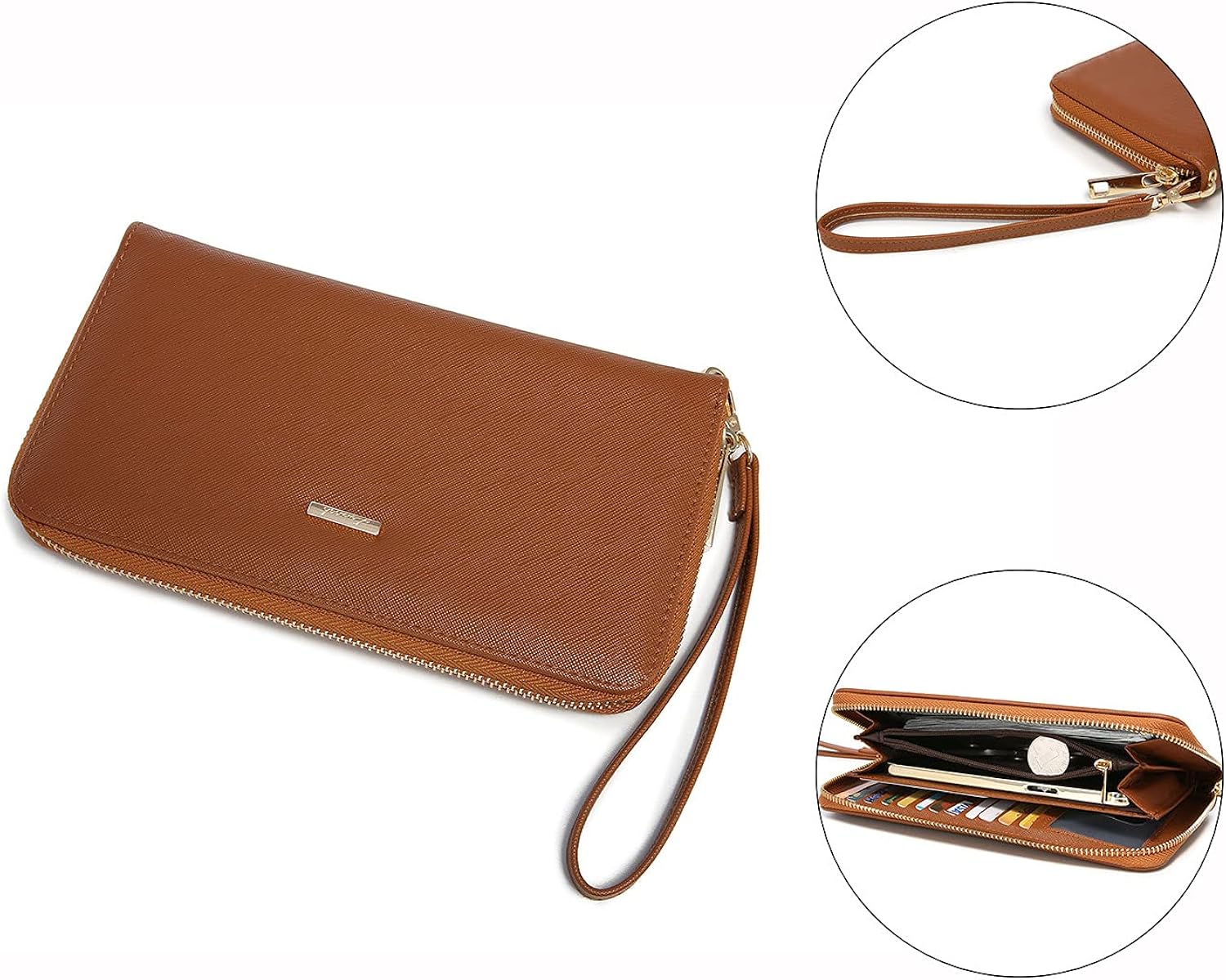 Miniatura 6 de LOVEVOOK Juego de bolsos y cartera para mujer, bolso de trabajo, bolso de hombro, bolsos de moda con carteras a juego, juego de 2 piezas