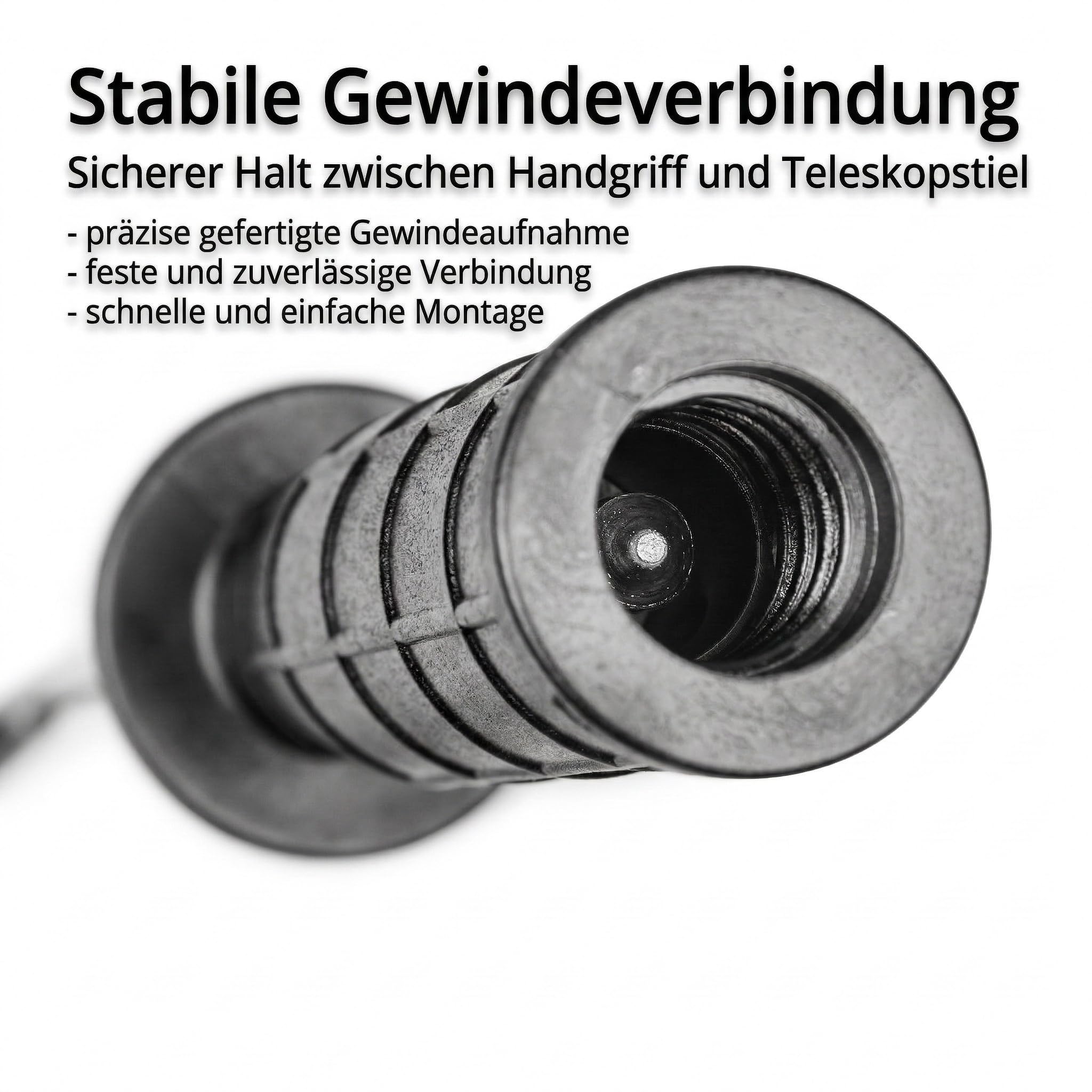 Fugenkratzer mit Stiel Fugenreiniger Unkrautkratzer Schneide aus Vollhartmetall verschleißfest wendbar Handgriff inkl. Teleskopstiel und Ersatzschneide