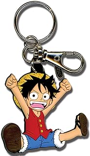 Great Eastern Entertainment One Piece SD Luffy PVC Keychain, 15 years and over, 2"