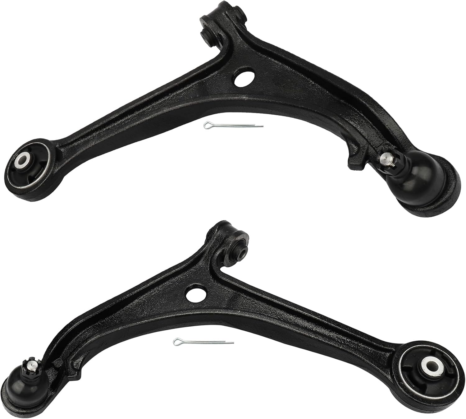 IRONTEK 2pcs K620505 K620504 Front Lower Control Arms w/Ball Joints Fit for Honda Odyssey 2005 2006 2007 2008 2009 2010, Front Driver and Passenger Side Suspension Control Arm
