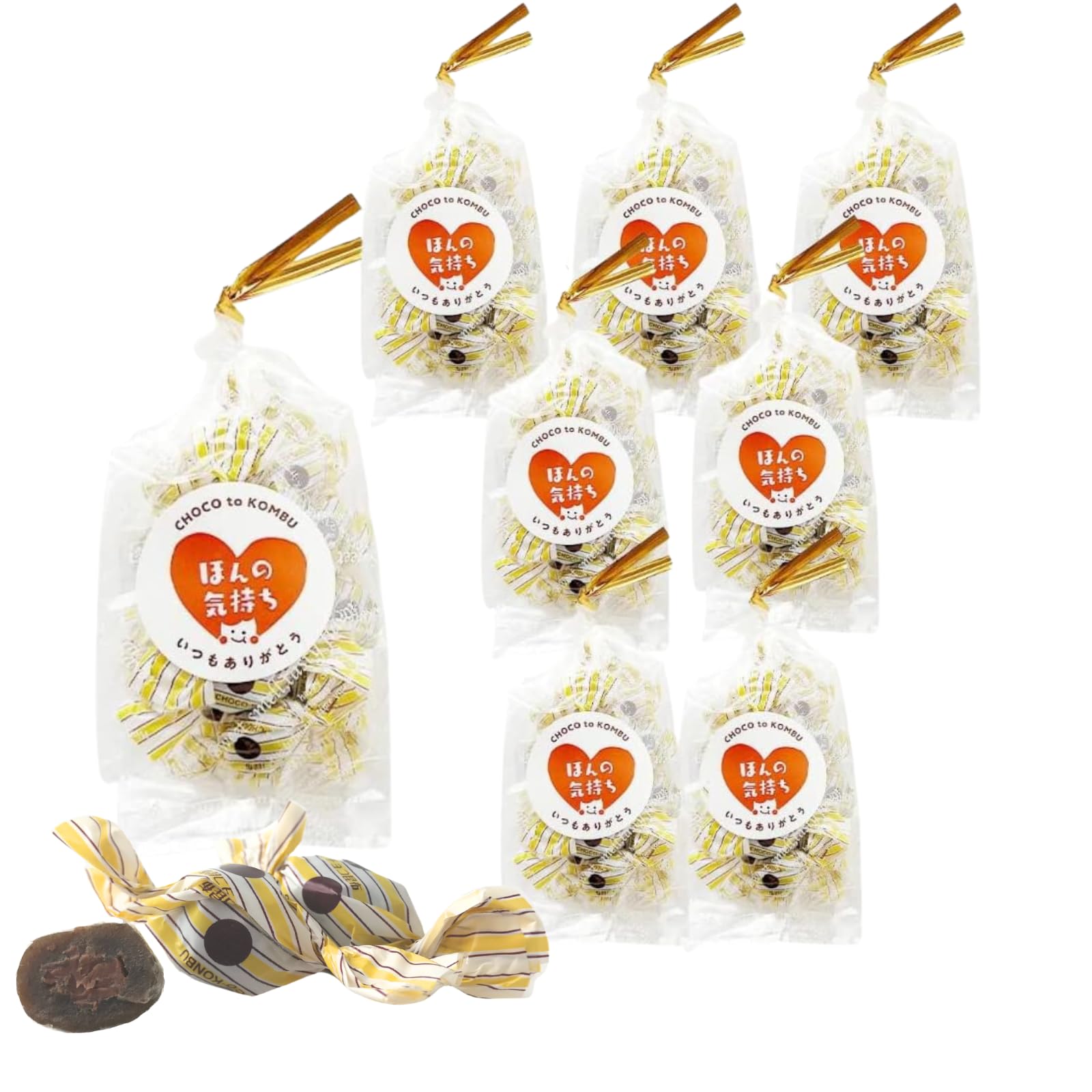 Amazon | 【プチギフトに】北海道昆布使用 ちょこまる。 70g(約13粒)×8