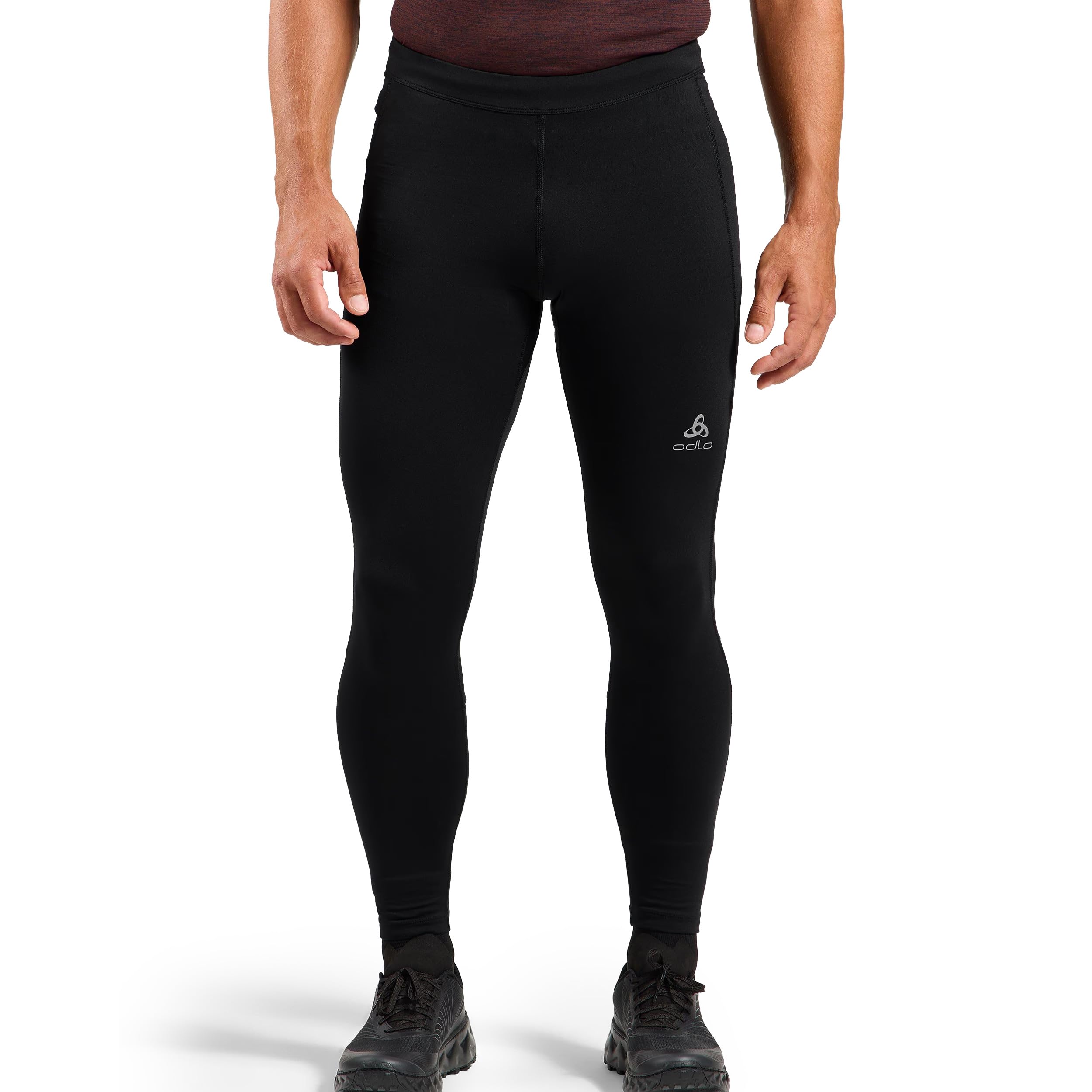 Odlo Laufhose Herren Lang Essential Warm I Sporthose Winter I Lauftights