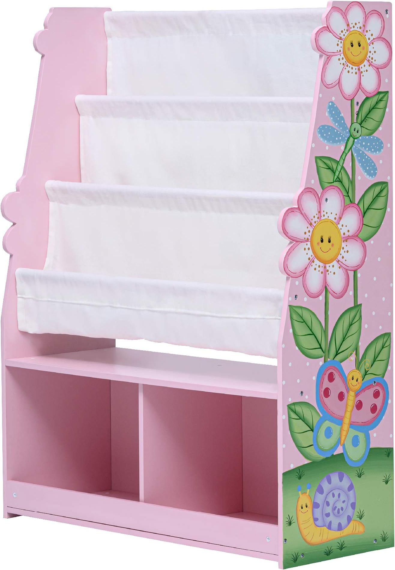 Fantasy FieldsMagic Garden Kids Wooden Bookcase & Storage Multi TD-13410MG, Multicolor
