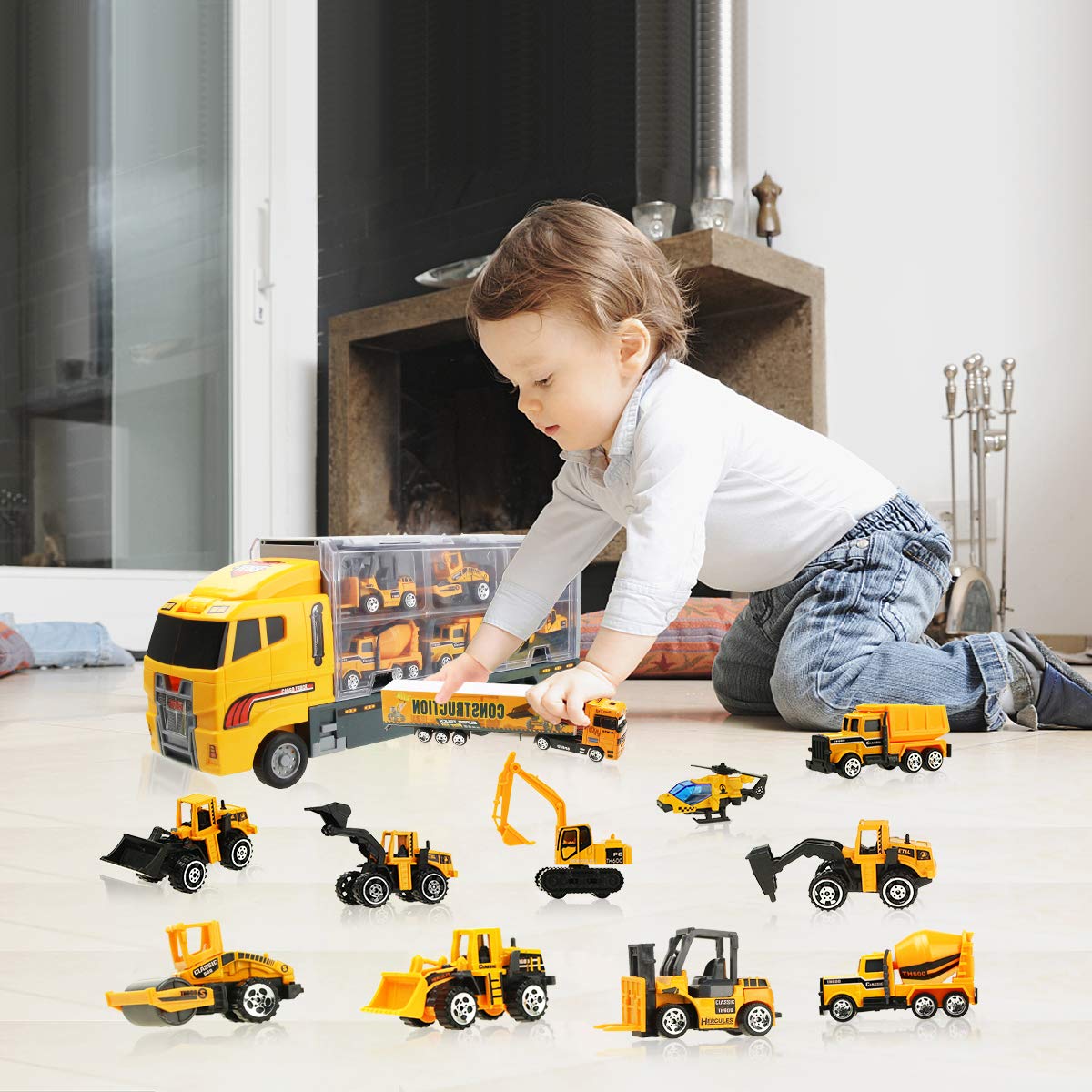 Coolplay Veicoli da cantiere set da gioco