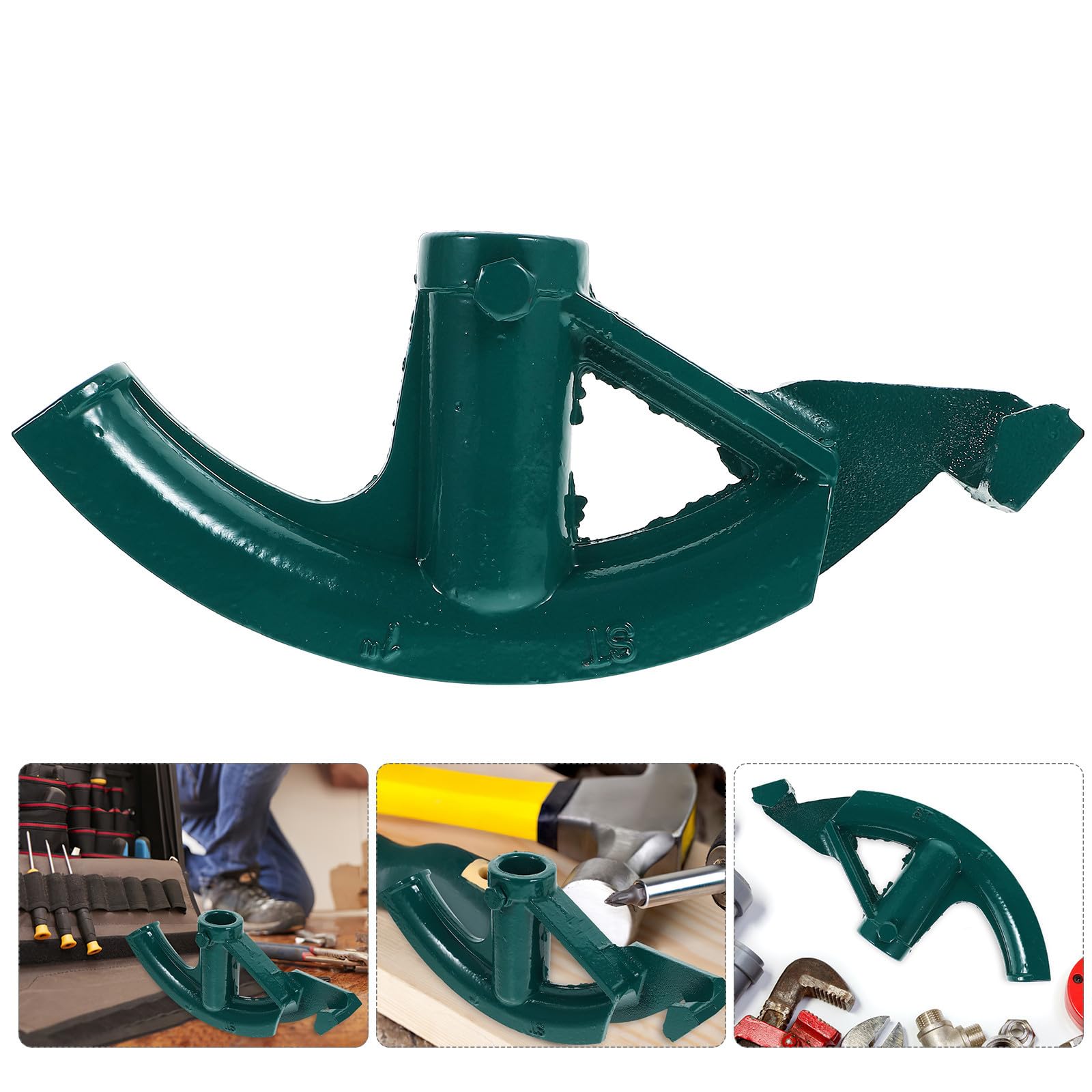 Zerodeko Cintreuse Manuelle Outil de Cintrage Précis Multifonction Demi-cercle Pliage sans Déformation pour Tubes Acier Galvanisé 25 Mm pour Plomberie et Installation Électrique Usage