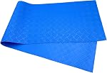 Swimming Pool Ladder Mat - Protective Pool Ladder Pad Step Mat with Non-Slip Texture, Blue Medium Pool Step Mat, 36 inch X 9 inch